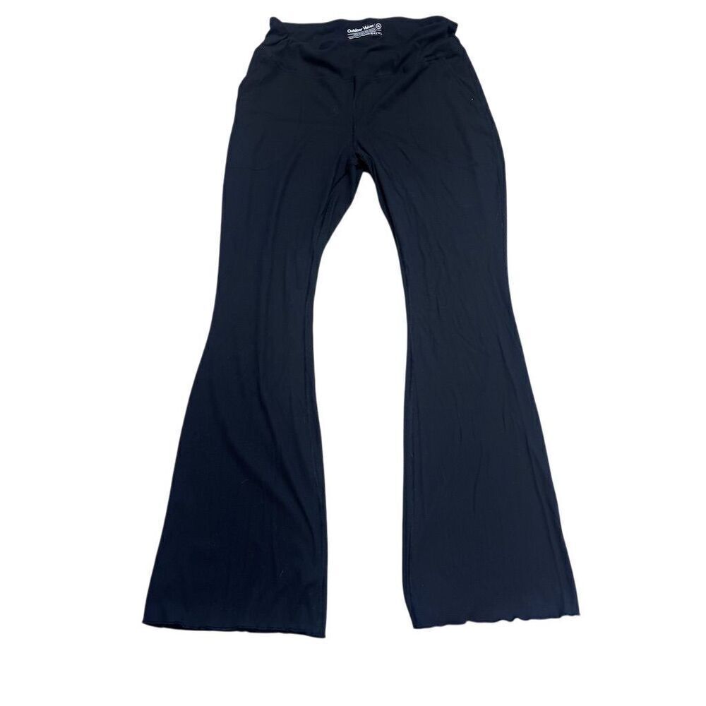 EUC Outdoor Voices Women's Flare Leggings Black XL High-Waisted Activewear - Picture 1 of 6